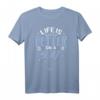 Life Is Better on a Boat Segeln Geschenkidee T-Shirt - Lustiges Wassersport-Design für Segler und Bootsliebhaber