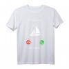 Mein Segelboot ruft an Segler lustig witzig Kind T-Shirt – Perfektes Geschenk für kleine und große Segler, Weihnachts- und Geburtstagsgeschenk
