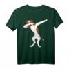 Glatthaar Foxterrier Dabbing Dab Tanz T-Shirt – Lustiges Hundeshirt, perfektes Geschenk für Foxterrier Fans, Hundeliebhaber & Kinder