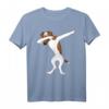 Glatthaar Foxterrier Dabbing Dab Tanz T-Shirt – Lustiges Hundeshirt, perfektes Geschenk für Foxterrier Fans, Hundeliebhaber & Kinder