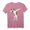 Glatthaar Foxterrier Dabbing Dab Tanz T-Shirt – Lustiges Hundeshirt, perfektes Geschenk für Foxterrier Fans, Hundeliebhaber & Kinder