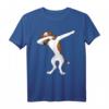 Glatthaar Foxterrier Dabbing Dab Tanz T-Shirt – Lustiges Hundeshirt, perfektes Geschenk für Foxterrier Fans, Hundeliebhaber & Kinder