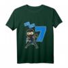 Kinder Ninja T-Shirt zum 7. Geburtstag für Jungen - Perfekt für Ninja-Party und Kampfsportfans