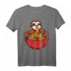 Kawaii Japanische Ramen Nudeln Faultier Tier Familie T-Shirt – Lustiges Geschenk für Tierliebhaber, Ramen-Fans und Freunde zu Geburtstagen, Weihnachten & mehr