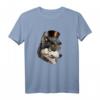 Gothic Steampunk Schnee Hund Huskies T-Shirt – Für Husky- und Hundeliebhaber, Gothic & Steampunk Design