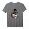 Gothic Steampunk Schnee Hund Huskies T-Shirt – Für Husky- und Hundeliebhaber, Gothic & Steampunk Design