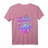Kinder Prinzessin T-Shirt zum 4. Geburtstag mit Krone, Sternen & Herz - Perfekt für Mädchenparty & Prinzessinnenfeeling