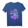 Kinder Prinzessin T-Shirt zum 4. Geburtstag mit Krone, Sternen & Herz - Perfekt für Mädchenparty & Prinzessinnenfeeling