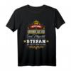 Seine Majestät Stefan Name Shirt – Lustiges personalisiertes Geschenk für Geburtstag, Weihnachten & Familienfeier