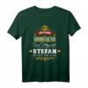 Seine Majestät Stefan Name Shirt – Lustiges personalisiertes Geschenk für Geburtstag, Weihnachten & Familienfeier