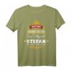 Seine Majestät Stefan Name Shirt – Lustiges personalisiertes Geschenk für Geburtstag, Weihnachten & Familienfeier