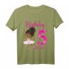 Kinder Schwarze Ballerina T-Shirt zum 5. Geburtstag – Perfektes Partythema und Geschenk für kleine Balletttänzerinnen