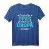 Großartige Opas werden zum Uropa befördert T-Shirt – Perfektes Geschenk für stolze Urgroßväter