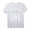 Tennis T-Shirt für Herren - Vereins- & Tennisspieler Geschenk mit Tennisschläger & Ball Motiv