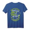Tennis T-Shirt für Herren & Tennisclubs – Geschenkidee für Tennisspieler mit Tennisschläger & Ball