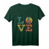 Liebe Volleyball Vintage T-Shirt – Stylische Volleyballbekleidung für Fans und Spieler