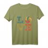 Liebe Volleyball Vintage T-Shirt – Stylische Volleyballbekleidung für Fans und Spieler