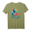 Finding Nemo Surf-Tastic T-Shirt mit Nemo & Dory – Offizielles Pixar Merchandise für Kinder und Erwachsene, Perfekt zum Geburtstag