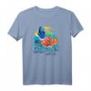 Finding Nemo Surf-Tastic T-Shirt mit Nemo & Dory – Offizielles Pixar Merchandise für Kinder und Erwachsene, Perfekt zum Geburtstag