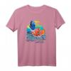 Finding Nemo Surf-Tastic T-Shirt mit Nemo & Dory – Offizielles Pixar Merchandise für Kinder und Erwachsene, Perfekt zum Geburtstag