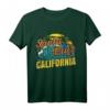 Retro Vintage Santa Cruz Surfer T-Shirt - Kalifornien Beach Geschenkidee für Strandliebhaber und Surfer