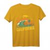 Retro Vintage Santa Cruz Surfer T-Shirt - Kalifornien Beach Geschenkidee für Strandliebhaber und Surfer