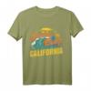 Retro Vintage Santa Cruz Surfer T-Shirt - Kalifornien Beach Geschenkidee für Strandliebhaber und Surfer