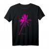 Palme In Pink Strand Beachwear Surfen T-Shirt – Sommerlicher Surfer Style für Urlaub, Sonne & Meer