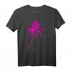 Palme In Pink Strand Beachwear Surfen T-Shirt – Sommerlicher Surfer Style für Urlaub, Sonne & Meer