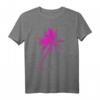 Palme In Pink Strand Beachwear Surfen T-Shirt – Sommerlicher Surfer Style für Urlaub, Sonne & Meer