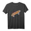 Regenbogen Skateboard T-Shirt für Skater & Street Surfer - Stylisches Streetwear Shirt für Funsport & Graffiti Fans