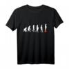 Evolution Hoverboard Skateboard T-Shirt – Lustiges E-Mobilitäts Geschenk für Hoverboard- und Skateboard-Fans, Humorvolles Trendshirt für Geburtstag & Weihnachten