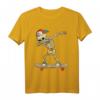 Skateboard Dabbing Skelett Kinder T-Shirt - Lustiges Streetwear für Skater Jungen und Mädchen