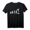 Evolution der Skateboarder Longboarder Skate T-Shirt – Lustiges Skaterdesign für Skaterboys und Skatergirls, perfektes Geschenk für Skate-Enthusiasten