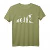 Evolution der Skateboarder Longboarder Skate T-Shirt – Lustiges Skaterdesign für Skaterboys und Skatergirls, perfektes Geschenk für Skate-Enthusiasten