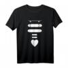 Skateboard Equals Love - Lustiges Skateboarden T-Shirt für Skateboarder, Streetwear & Geschenke