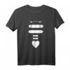 Skateboard Equals Love - Lustiges Skateboarden T-Shirt für Skateboarder, Streetwear & Geschenke