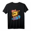 Lustiges Skateboard T-Shirt mit Tacos Tupfen – Perfektes Geschenk für Skater, Taco-Liebhaber & Cinco de Mayo Outfits