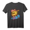 Lustiges Skateboard T-Shirt mit Tacos Tupfen – Perfektes Geschenk für Skater, Taco-Liebhaber & Cinco de Mayo Outfits