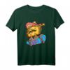Lustiges Skateboard T-Shirt mit Tacos Tupfen – Perfektes Geschenk für Skater, Taco-Liebhaber & Cinco de Mayo Outfits