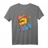 Lustiges Skateboard T-Shirt mit Tacos Tupfen – Perfektes Geschenk für Skater, Taco-Liebhaber & Cinco de Mayo Outfits