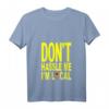 Damen Don't HASSLE ME I'M LOCAL Surfboard Surfing T-Shirt mit V-Ausschnitt – Perfektes Geschenk für Surferinnen, Reisende & Skaterinnen
