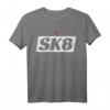 SK8 Skateboarder T-Shirt – Cooles Skater Geschenk für Skateparks & Skateboarder