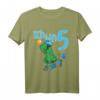 Kinder Ich Bin Fünf 5 Jahre Fünfter T-Rex Skateboard T-Shirt – Perfekt zum 5. Geburtstag für Dinosaurier- und Skateboard-Liebhaber
