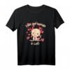 I just like to Skate A Lotl Skateboard Skater Mädchen T-Shirt – Süßes Geschenk für Teenager und Skateboard-Fans