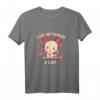 I just like to Skate A Lotl Skateboard Skater Mädchen T-Shirt – Süßes Geschenk für Teenager und Skateboard-Fans