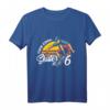 Kinder 6. Geburtstag Geschenk - Coole Skater Skateboard Fan T-Shirt im Vintage Style für Jungs & Mädchen