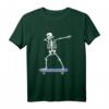 HapMonkey Dabbender Skater T-Shirt – Cooler Skateboard Skeleton mit Dabbing Skills für Partys, Halloween & Skater Events