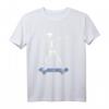 HapMonkey Dabbender Skater T-Shirt – Cooler Skateboard Skeleton mit Dabbing Skills für Partys, Halloween & Skater Events