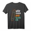 HapMonkey Skateboarder T-Shirt – Perfektes Geschenk für Skateboard-Fans bei Partys, Turnieren & Events